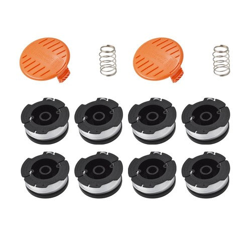 Solid Spare LST400 LST300 Trimmer Spool Line For Black And Decker LST140 LST201 LST220 8PK