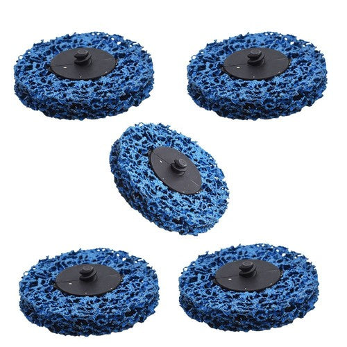 Solid Spare 5 Pack Quick Change 3" Easy Strip & Clean Discs for Paint Rust