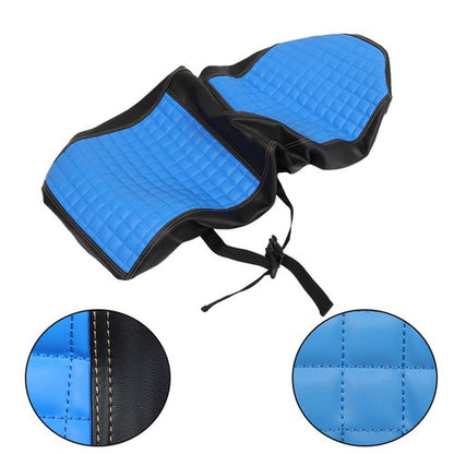 Solid Spare Fit For Golf CartsRear Seat Covers Kit No Staple Blue Color Universal Size