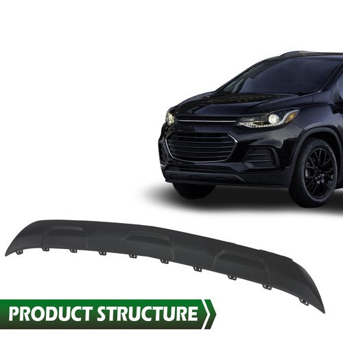 Solid Spare Fit For 2017-2021 Chevrolet Trax Front Lower Valance Skid Plate Black GM1095210