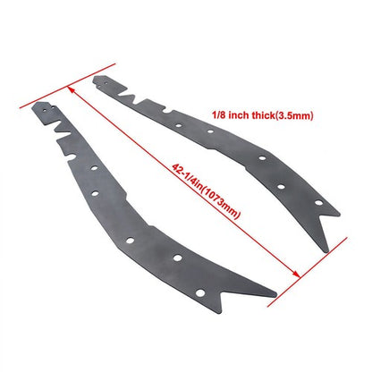 Solid Spare Frame Rust Repair Set & Repair Plate Steel For Toyota Tacoma Regular Cab 1996-04