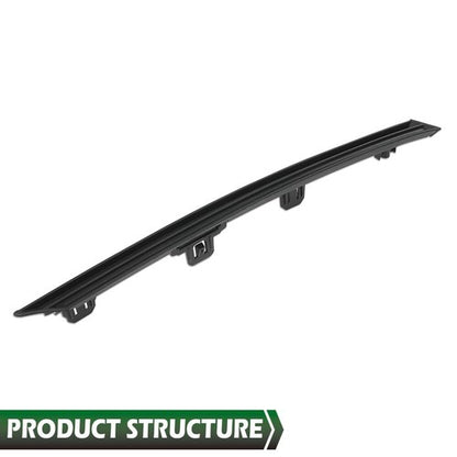 Solid Spare Fit For 2019-2023 Toyota RAV4 Front Bumper Insert Upper Grille Trim Molding Left