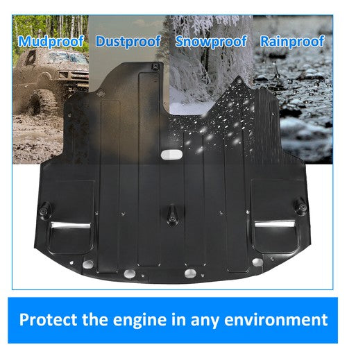 Solid Spare For Hyundai Elantra Sedan 2014-2016 Front Engine Splash Shield Radiator Cover