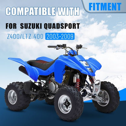 Solid Spare Red Gripper Seat Cover Anti-Slip For Suzuki Quadsport Z400 LTZ400 2003-2009 2008