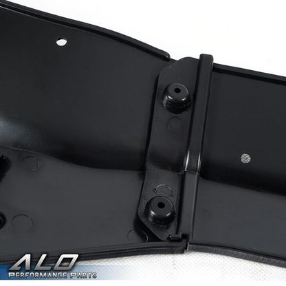 Solid Spare Fit For 2015-2020 Dodge Charger SRT V2 Style Front Bumper Lip Body Kit Black