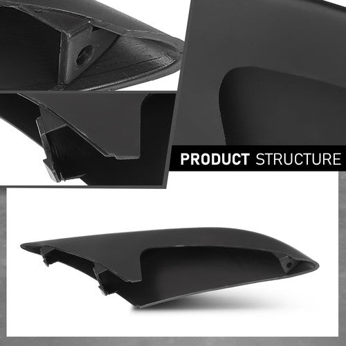 Solid Spare Fit For 2015-2018 Porsche Macan Front Upper Bumper Grille Trim Molding Left