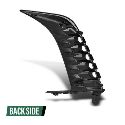 Solid Spare Front Bumper Trim W/o Sensor Hole Fit For 2025 Toyota Camry SE Sedan Right Side
