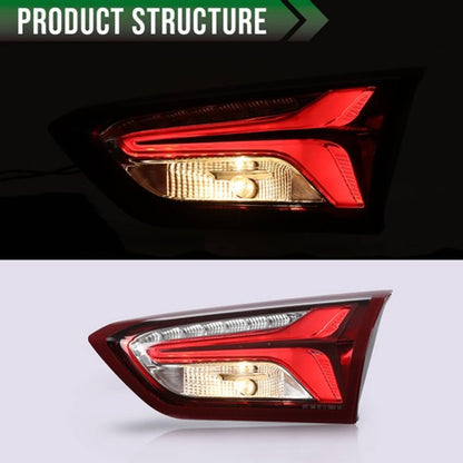 Solid Spare Fit For 2019-2021 Chevrolet Malibu XL Rear Inner Lamps Tail Light Right Side