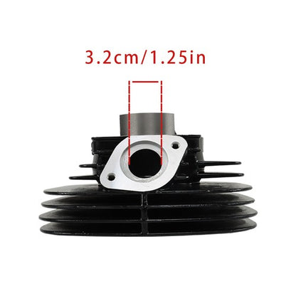 Solid Spare Piston Cylinder Crank Motor Gasket Seal Kit For Yamaha Blaster 200 66mm 88-06