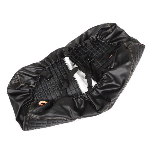 Solid Spare Black Golf Cart Diamond Seat Cover Kit For Club Car Precedent Seat Cushion