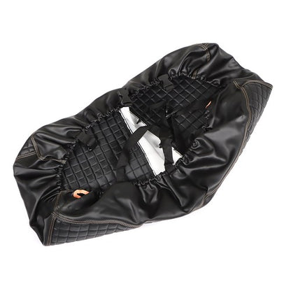 Solid Spare Black Golf Cart Diamond Seat Cover Kit For Club Car Precedent Seat Cushion