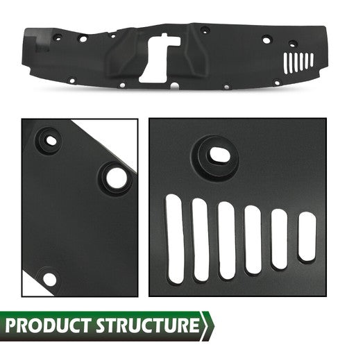 Solid Spare Front Upper Radiator Support Cover Panel For 2016-2021 Honda Civic #74127TBAA00