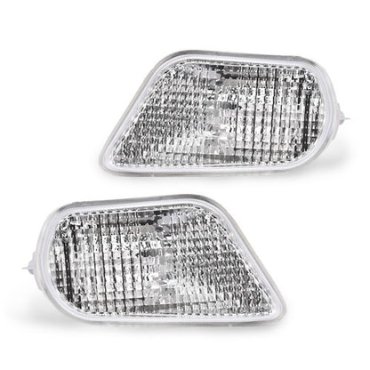 Solid Spare Fit For 98-02 Pontiac Firebird Trans Am Corner Parking Turn?Signal Lights Clear