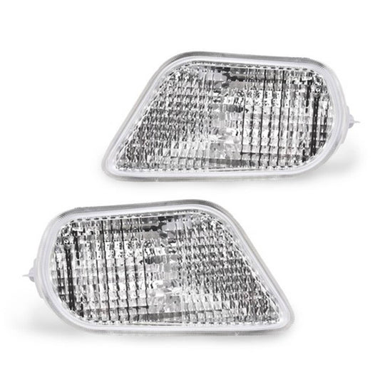 Solid Spare Fit For 98-02 Pontiac Firebird Trans Am Corner Parking Turn?Signal Lights Clear