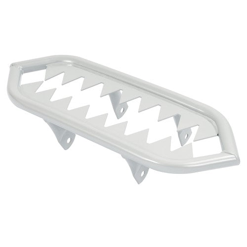 Solid Spare For Yamaha Banshee YFZ 350 (1987-2006) Silvery Powder-Coated Front Bumper Steel