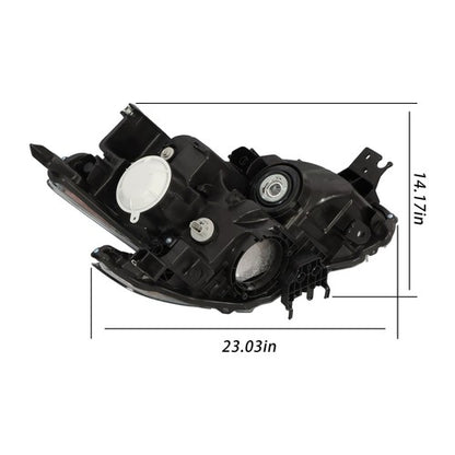 Solid Spare Headlamp Left / Driver Side HID Headlight Assembly For Nissan Maxima 2009-2014