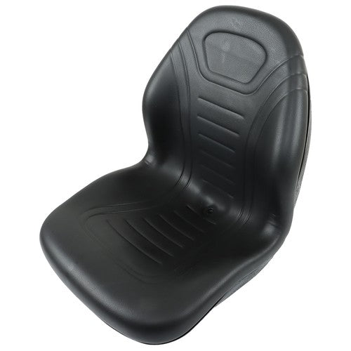 Solid Spare Seat Fits For John Deere Skid Steer 240 250 315 328D 332 7775 ETC - Black