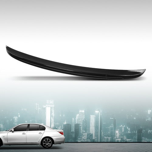 Solid Spare Rear Trunk Spoiler Wing Fit For 2004-2010 BMW 5-Series E60 M5 Style Gloss Black