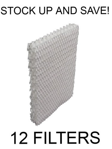 Solid Spare Humidifier Filter for Bionaire BCM7305 BCM7910 (12 Pack)