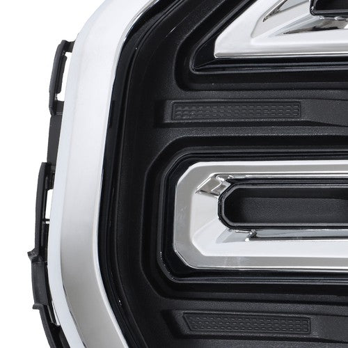 Solid Spare Plastic Chrome Front Upper Mesh Grille New For GMC Terrain SLE/SLT 2022 2023