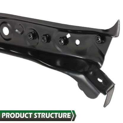 Solid Spare Fit For 2013-2017 Nissan Sentra Black Radiator Right Upper Bracket Prop Frame