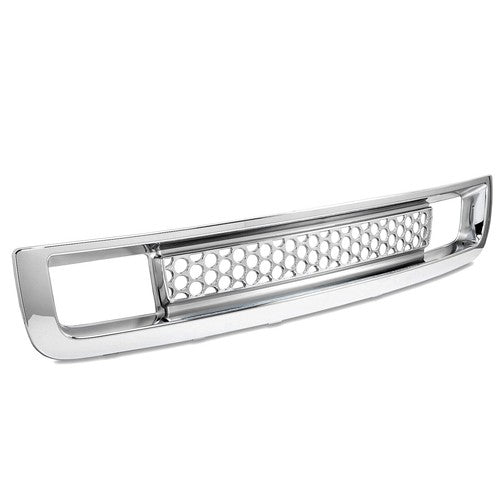 Solid Spare FOR 07-13 GMC SIERRA 1500 DENALI PICKUP BOTTOM LOWER BUMPER MESH GRILLE CHROME