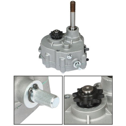 Solid Spare Transmission Forward Reverse Gear Box Replacement For Go Kart 2HP-13HP Engine