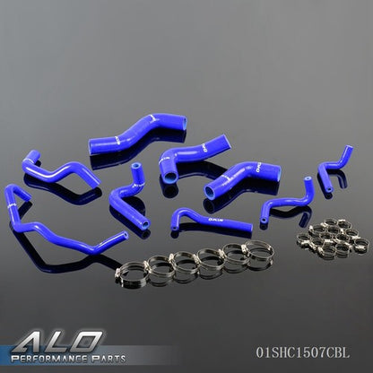 Solid Spare Fit For 89-93 Mazda Roadstar Miata MX-5 NA6CE B6ZE Blue Silicone Radiator Hose