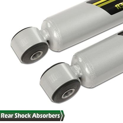 Solid Spare Fit For 99-07 Chevrolet GMC Sierra 1500 2.5-6" N3 Rear Shock Absorbers New