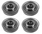 Solid Spare 4 Wheel Bearing for Craftsman 917.377240 - Oregon 45-112 4-Pack