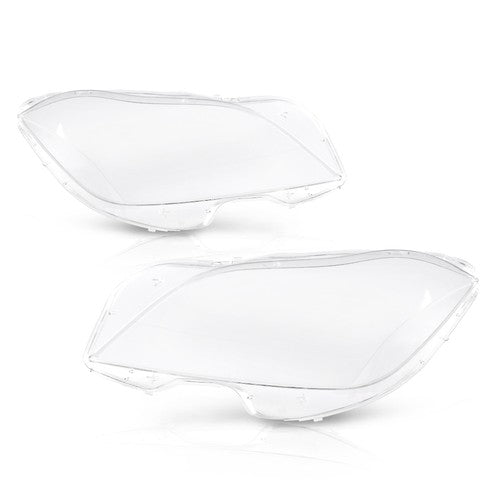 Solid Spare Fit For 2010-2014 Mercedes Benz CLS Class W218 Headlight Replacement Lens Pair