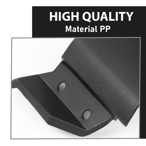 Solid Spare Front Left Side Fender Flare Wheel Arch Molding Fit For 2016-2019 Ford Explorer