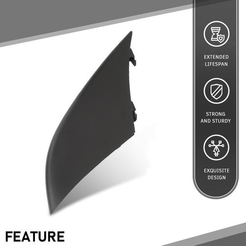 Solid Spare Fit For 2015-2018 Porsche Macan Front Upper Bumper Grille Trim Molding Left