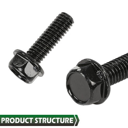 Solid Spare Front Shock Lower A-Arm Mount Bolts Nuts Hardware Kit Fit For 1955-2007 GM