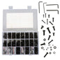 Solid Spare Hex Socket Head Screw Assortment Kit, 1625 Piece M2 M3 M4 M5 Bolts and Nuts