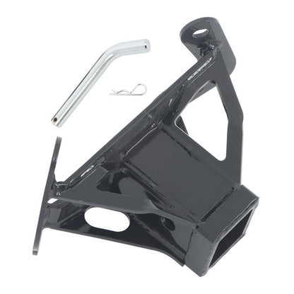 Solid Spare Rear Receiver Tow Hitch for Can-Am Maverick (Black) - SEE FITMENT