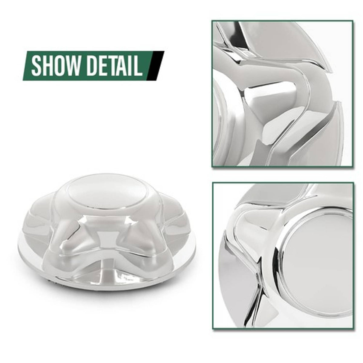 Solid Spare Fit For 97-03 Ford F150 Expedition Silver 7'' Wheel Center Cover Hub Cap