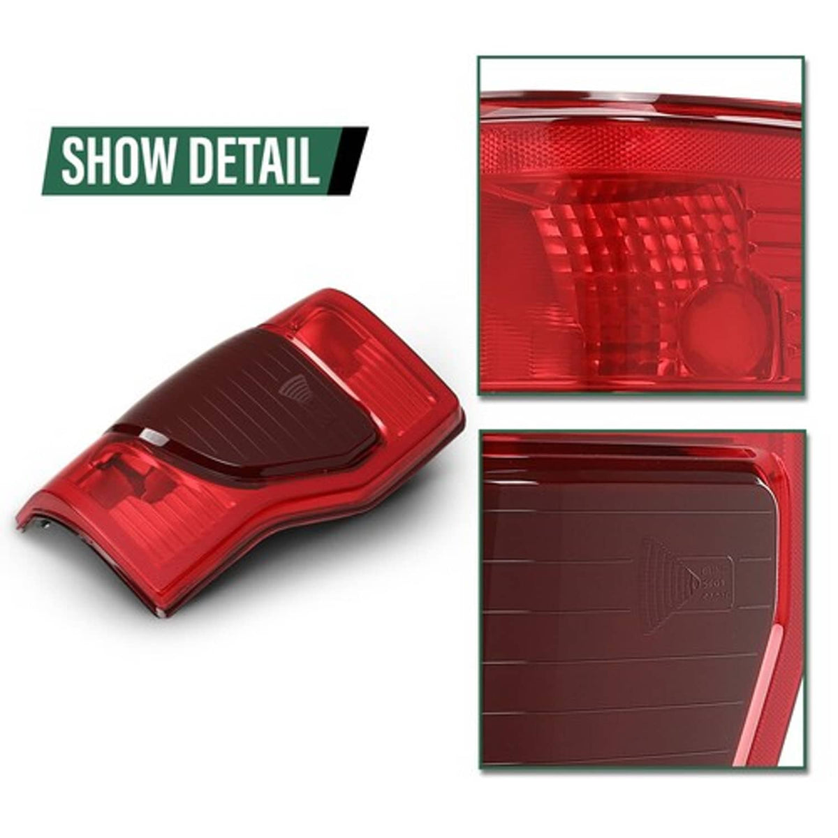 Solid Spare Tail Light Brake Lamp w/Blind Spot Fit For 20-22 Ford F250 F350 Super Duty Right