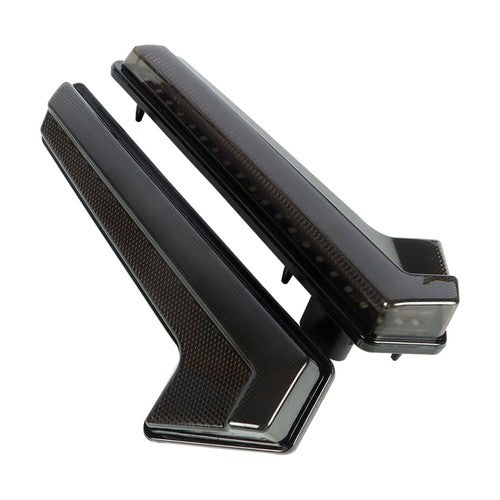 Solid Spare For Polaris RZR XP 1000 XP TURBO S 2009-2020 UTV Smoked LED Tail Brake Lights