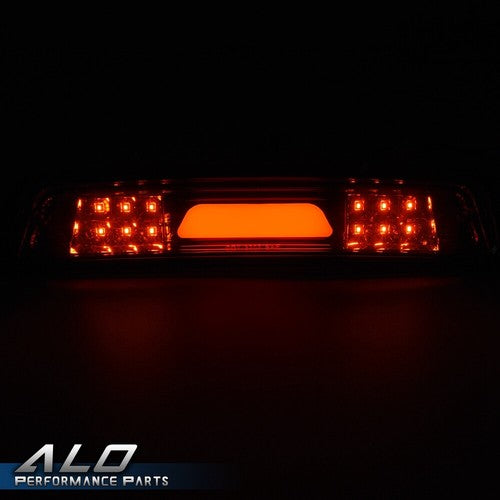 Solid Spare Fit For 09-17 Ram 1500 2500 3500 Red LED 3rd Brake Tail Light Cargo Lamp