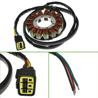 Solid Spare For Kawasaki VN900 Vulcan 900 Classic 06-17 Custom 07-17 Generator Stator Coil