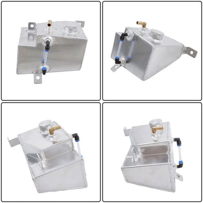Solid Spare For Mazda Miata 1990 91-97 Aluminum Coolant Tank Expansion Recovery Overflow Can