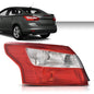 Solid Spare Rear Outer Tail Light Brake Lamp Assembly Fit For 2012-2014 Ford Focus Left Side