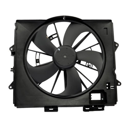 Solid Spare Radiator Condenser Cooling Fan Assembly 622930 For Cadillac STS 2009-2010 2011