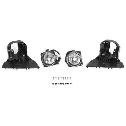 Solid Spare FOR 2000-2004 Ford F-150 Harley Davidson Fog Lights Lamps W/Bulbs Right & Left