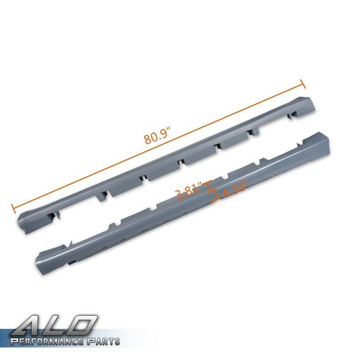 Solid Spare Fit For 13-16 Ford Fusion Left & Right Side Exterior-Rocker Panel Molding Trim