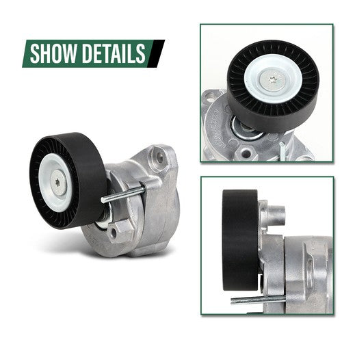 Solid Spare Engine Drive Belt Tensioner & Idler Pulley Serpentine Belt Kit For Mercedes-Benz