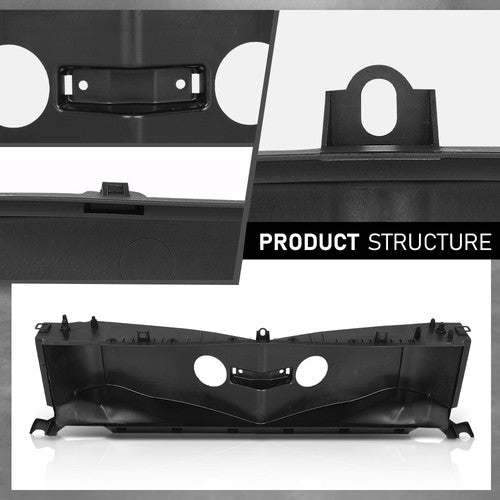 Solid Spare Front Rdiator Shutter Air Duct Intake Fit For 16-20 Tesla Model S 1058073-00-B