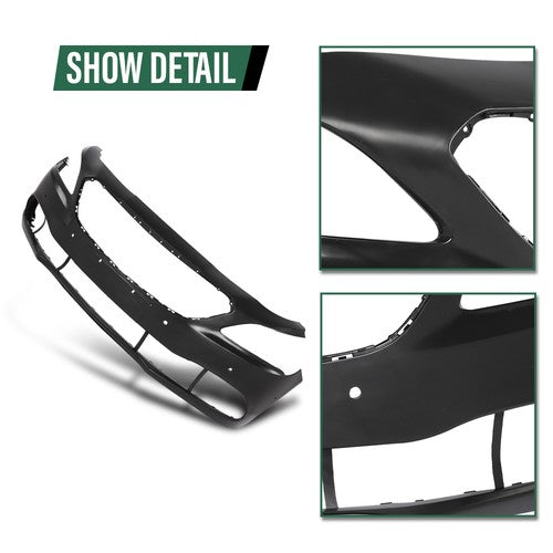 Solid Spare Front Bumper Cover Fascia Fit For 2017 2018 2019 Buick Lacrosse GM1000A17