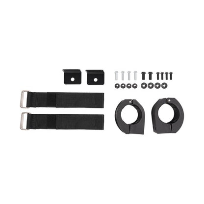 Solid Spare Scratch Resistant Window For Kawasaki Mule PRO-MX 19-up Smoke Rear Windshield